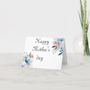 Elegantes Rosa Peonies Foto Muttertagsfest Ca Feiertagskarte