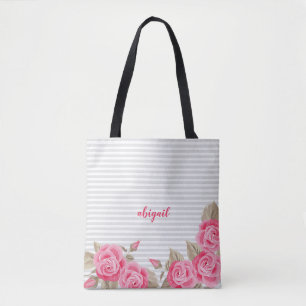 Elegantes rosa, schön und Rose gestreiftes Muster