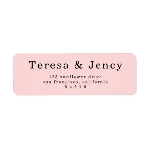 Elegantes Rosa-Typografie-Design