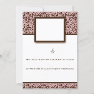 Elegantes Rosa und Braun