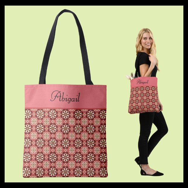 Elegantes rosa Vintage-Blumenmuster (Von Creator hochgeladen)