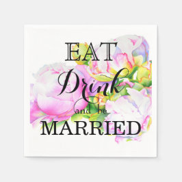 Elegantes, rosa, weißes Peelinggeflecht Serviette