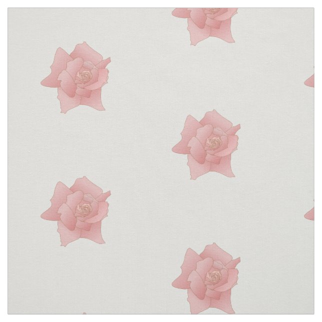Elegantes rosafarbenes Blumenmuster Stoff (Muster)
