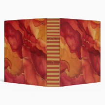 Elegantes rotes und goldenes spiralförmiges Notizb