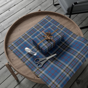 Elegantes rustikales Kariertes Classic Tartan Geschenkpapier