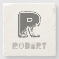 Elegantes, rustikales Monogramm-Template Stilvoll