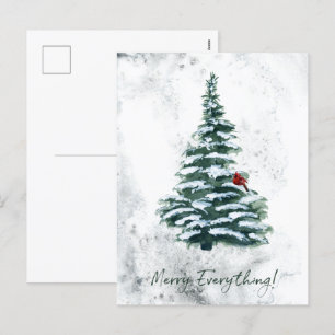 Elegantes Rustikales Winterwald Weihnachten