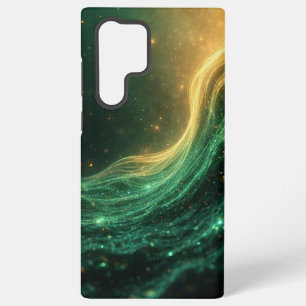 Elegantes Samsung-Case mit schwarzer, grüner und g Samsung Galaxy Hülle