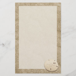 Elegantes Sand-Dollar-Stationar 4 Briefpapier