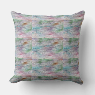 Elegantes, sanftes, warmes, pastellfarbenes Design Kissen