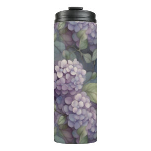 Elegantes, schickes, staubiges, lila-boho-watercol thermosbecher