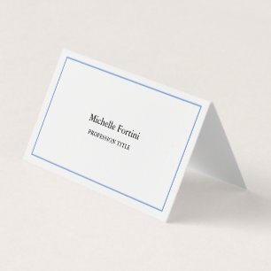 Elegantes Schlichtes Minimalistisch Visitenkarten
