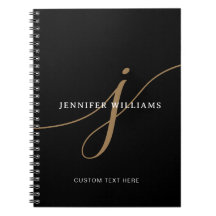 Elegantes schlichtes schwarzes und goldenes Schrif
