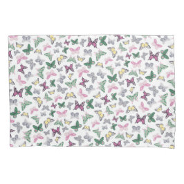 Elegantes Schmetterlingsmuster Kissenbezug