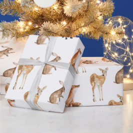 Elegantes Schneewinterpapier Geschenkpapier