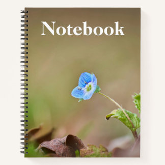 Elegantes Schönes Natur Notizbuch