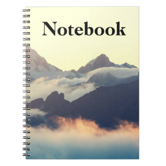 Elegantes Schönes Natur Notizbuch Notizblock