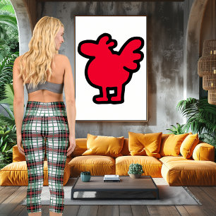 Elegantes schottisches Kulturerbe Kariert Tartan M Capri Leggings