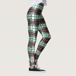 Elegantes schottisches Kulturerbe Kariert Tartan M Leggings