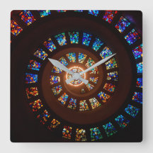 Elegantes schwarz gestanztes Glass Swirl Muster