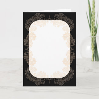 Elegantes Schwarz-Gold-Einladungs-Template Einladung