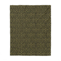 Elegantes Schwarz-Gold-Filigranmuster