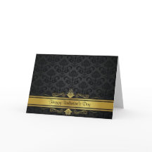 Elegantes Schwarz und Gold