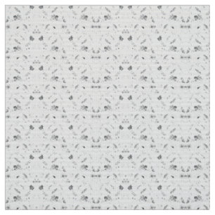 Elegantes Schwarz-Weiß-Design mit Blumendarstellun Stoff