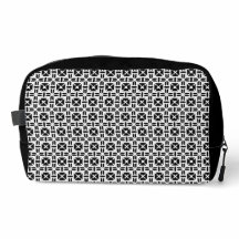 Elegantes Schwarz-Weiß-Geometrie-Muster