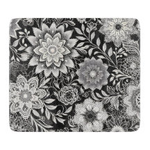 Elegantes Schwarz-Weiß-Muster
