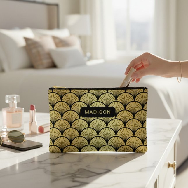 Elegantes Schwarzes Golden Traumstrecke Airolo - G Zubehörtasche (Von Creator hochgeladen)