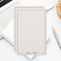 Elegantes schwarzes und elfenbeinfarbenes Schriftm