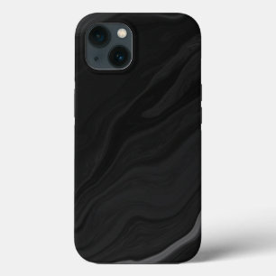 Elegantes Schwarzstein-Marmor-Muster Case-Mate iPhone Hülle