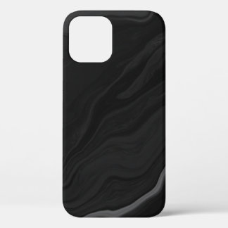 Elegantes Schwarzstein-Marmor-Muster Case-Mate iPhone Hülle