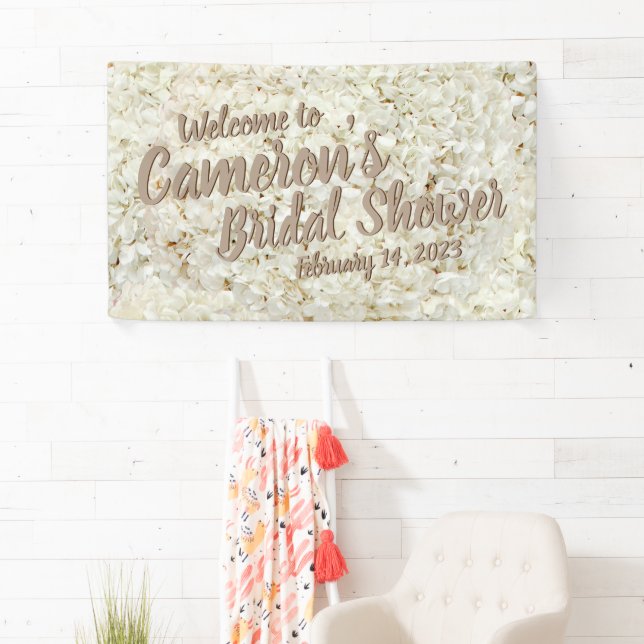 Elegantes Script-Brautparty Banner (Insitu)