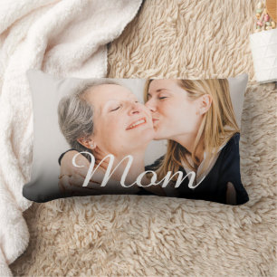 Elegantes Script-Mama-Definition-Foto Lendenkissen