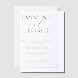 Elegantes Script Simple Wedding