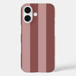 Elegantes Seidenrosen- und schüchternes rosa gestr iPhone 16 Hülle
