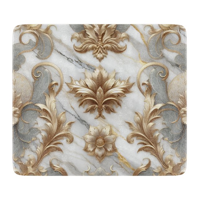 Elegantes Servierboard Schneidebrett (Vorderseite)