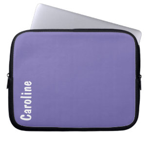 Elegantes Signature-Script-Monogramm Laptopschutzhülle