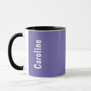 Elegantes Signature-Script-Monogramm Tasse