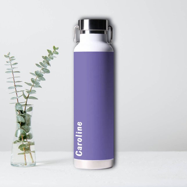 Elegantes Signature-Script-Monogramm Trinkflasche (Von Creator hochgeladen)