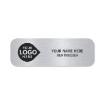 Elegantes Silber - Ihr Logo hier Mitarbeiter
