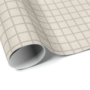 Elegantes silbernes Gitter Premium-Matt-Verpackung Geschenkpapier