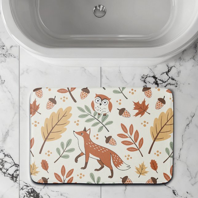 Elegantes skandinavisches Fall Pattern Badematte (Von Creator hochgeladen)