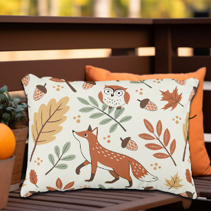 Elegantes skandinavisches Fall Pattern Dekokissen