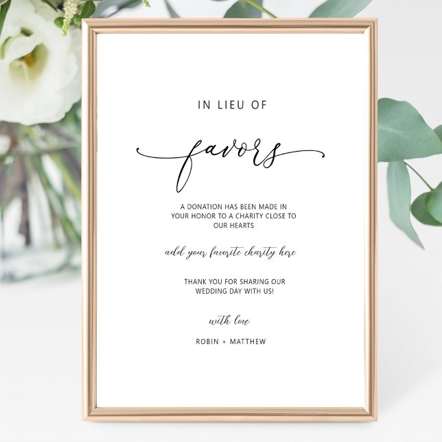 Elegantes Skript, anstelle von Favoriten-Zeichen Poster (Von Creator hochgeladen)