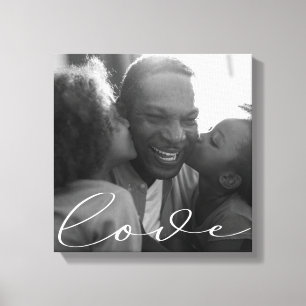 Elegantes Skript   Foto Canvas Print Leinwanddruck