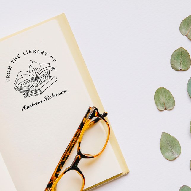 Elegantes Skript Handgezeichnet benutzerdefinierte Gummistempel (Von Creator hochgeladen)