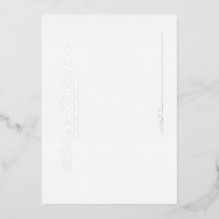 Elegantes Skript Hochzeitsratgeber und Wünsche Sil